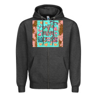 Charcoal Heather wife mom nurse tumbler Zipper Hoodie - BundleAndBundleShop
