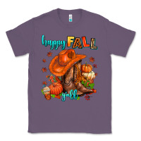 Lavender happy fall y'all  cowgirl Classic Tee - AdoDesignShop