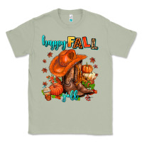 Matcha happy fall y'all  cowgirl Classic Tee - AdoDesignShop