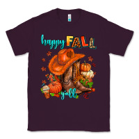 Plum happy fall y'all  cowgirl Classic Tee - AdoDesignShop