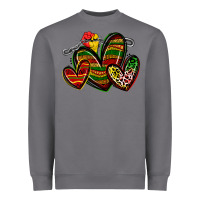 Storm juneteenth hearts Heavyweight Sweatshirt - Zillion Design Studio