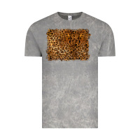 Cloud Rock handdrawn leopard pattern Vintage Tee - BarkalooDesign