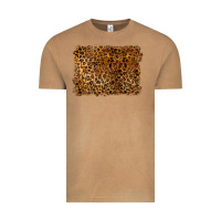 Vintage Camel handdrawn leopard pattern Vintage Tee - BarkalooDesign