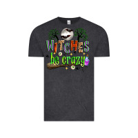 Vintage Black witches be crazy Vintage Tee - Zillion Design Studio