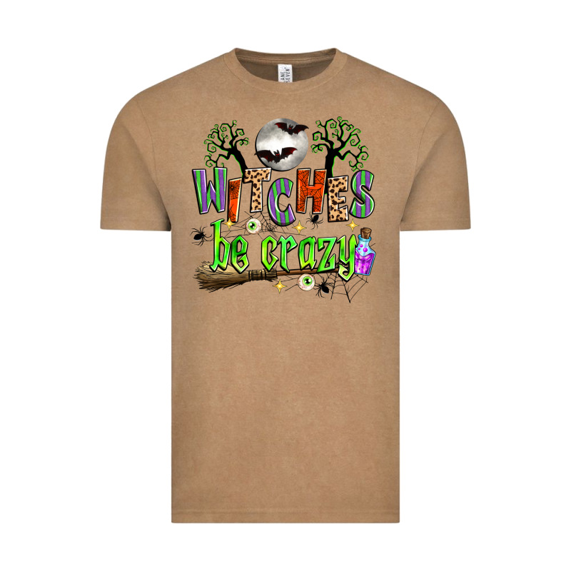 Witches Be Crazy Vintage Tee by Zillion Design Studio | Teevron