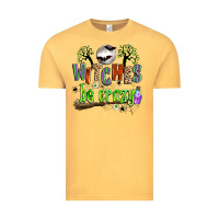 Vintage Mustard witches be crazy Vintage Tee - Zillion Design Studio