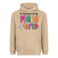 Mushroom i'm just here for the field trip Heavyweight Hoodie - MaliasSmallBusiness