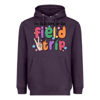 Plum i'm just here for the field trip Heavyweight Hoodie - MaliasSmallBusiness