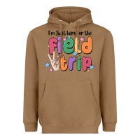 Toasted Coconut i'm just here for the field trip Heavyweight Hoodie - MaliasSmallBusiness
