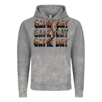 Cloud Rock game day game day football lightning bolt Vintage Hoodie - Zillion Design Studio