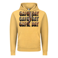Game Day Game Day Football Lightning Bolt Vintage Hoodie | Teevron