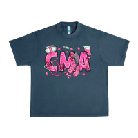 Midnight Navy breast cancer cma Urban Heavy Tee - texasbilliewilder