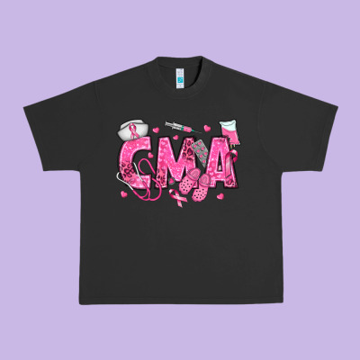 Breast Cancer Cma Urban Heavy Tee Designed By Texasbilliewilder