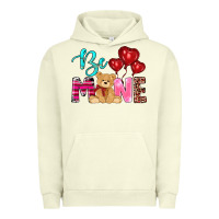 Pigment Pistachio valentine's day be mine tedybear Urban Hoodie - RanaPortraitStore