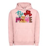 Pigment Salmon valentine's day be mine tedybear Urban Hoodie - RanaPortraitStore