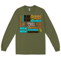 Army Green maw maw Long Sleeve Tee - AdoDesignShop