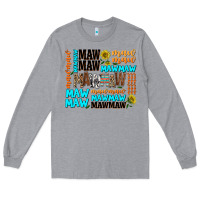 Heather Grey maw maw Long Sleeve Tee - AdoDesignShop