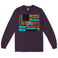 Plum maw maw Long Sleeve Tee - AdoDesignShop