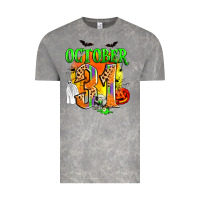 Cloud Rock october 31 Vintage Tee - Zillion Design Studio