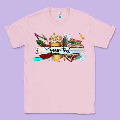 Costomized Teachers Name Classic Tee Designed By Adodesignshop