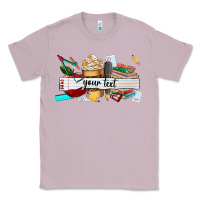 Lilac costomized teachers name Classic Tee - AdoDesignShop