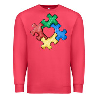 Cardinal autism puzzle Premium Sweatshirt - MaliasSmallBusiness