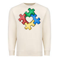 Sandshell autism puzzle Premium Sweatshirt - MaliasSmallBusiness