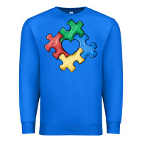 True Royal autism puzzle Premium Sweatshirt - MaliasSmallBusiness