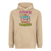 Mushroom because he lives face tomorrow Heavyweight Hoodie - MaliasSmallBusiness