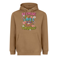 Toasted Coconut because he lives face tomorrow Heavyweight Hoodie - MaliasSmallBusiness