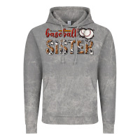 Cloud Rock baseball sister with leopard Vintage Hoodie - texasbilliewilder