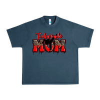 Midnight Navy taekwondo mom Urban Heavy Tee - Zillion Design Studio
