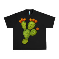 Black cactus Urban Heavy Tee - BarkalooDesign