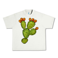Pistachio cactus Urban Heavy Tee - BarkalooDesign
