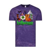 Cloud Purple love halloween Vintage Tee - Zillion Design Studio