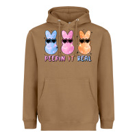 Toasted Coconut peepin it real easter glitter Heavyweight Hoodie - MaliasSmallBusiness