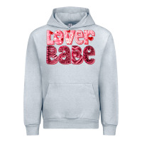 Heather Grey lover babe Urban Hoodie - RanaPortraitStore