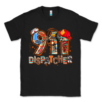 Black 911 dispatcher Classic Tee - AdoDesignShop
