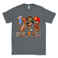 Charcoal Heather 911 dispatcher Classic Tee - AdoDesignShop