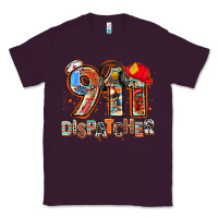 Plum 911 dispatcher Classic Tee - AdoDesignShop