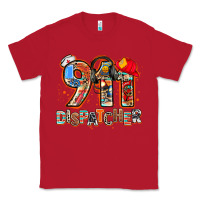 Red 911 dispatcher Classic Tee - AdoDesignShop