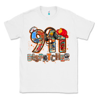 White 911 dispatcher Classic Tee - AdoDesignShop