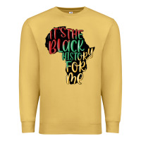 Antique Gold its the black history for me Premium Sweatshirt - MaliasSmallBusiness