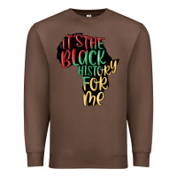 Chestnut its the black history for me Premium Sweatshirt - MaliasSmallBusiness