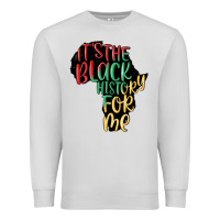 Dove Grey its the black history for me Premium Sweatshirt - MaliasSmallBusiness
