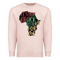 Pale Pink its the black history for me Premium Sweatshirt - MaliasSmallBusiness