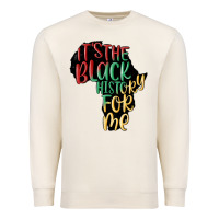 Sandshell its the black history for me Premium Sweatshirt - MaliasSmallBusiness