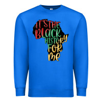 True Royal its the black history for me Premium Sweatshirt - MaliasSmallBusiness