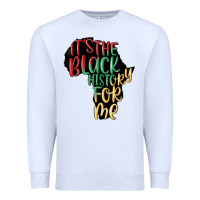White its the black history for me Premium Sweatshirt - MaliasSmallBusiness
