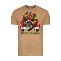 Vintage Camel merry christmas truck Vintage Tee - RanaPortraitStore
